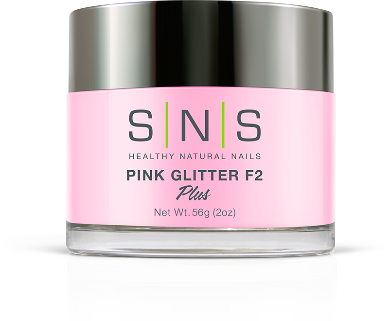 Achat Résine Porcelaine à Ongle Pink Glitter F2 renforce à la Vitamine E et Calcium de la marque SNS Paris 3ème et 13ème