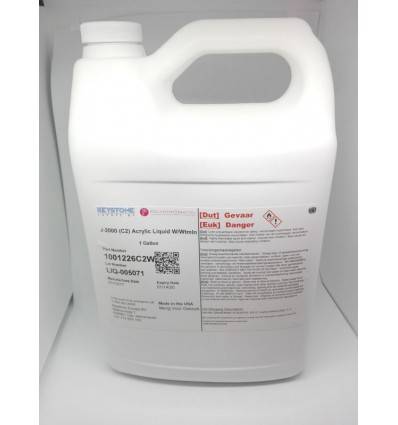 Liquide acrylique monomère violet pour façonner votre résine lors de vos prestations